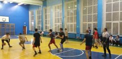 Встреча с командой по баскетболу