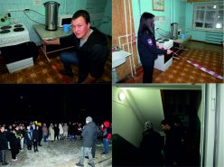 Проведение тренировки по антитеррору в общежитии ТИК